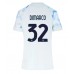 Inter Milan Federico Dimarco #32 Bortedrakt Dame 2025-26 Korte ermer